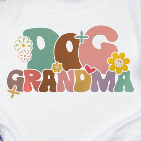 Best Dog Grandma Ever T-Shirt, Cute Gift For Dog Lovers, Mother's Day Shirt - Picture 2 of 5